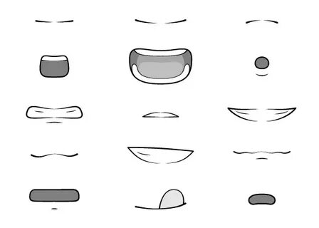 How to Draw Anime and Manga Mouth Expressions Tutorial - Ani