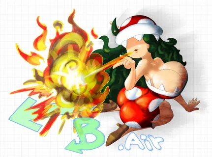 Piranha Plant B-air by Minus8 Minus8 Know Your Meme