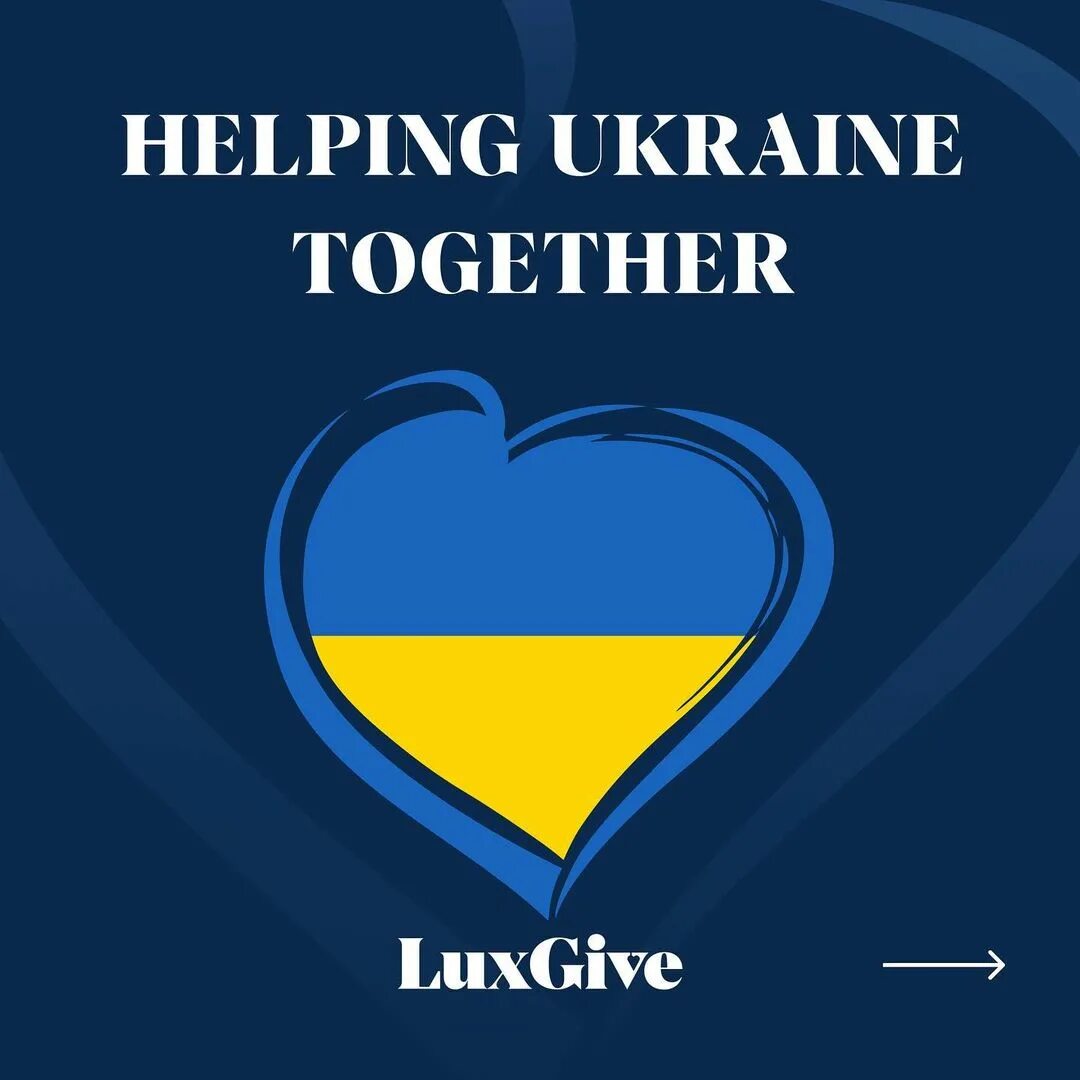 💙 Helping Ukraine Together 💛 At LuxGive, it is important for us to give b...