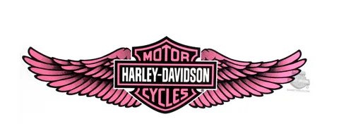 Pink harley davidson Logos