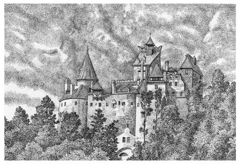 A Sketch Of Molahiffe Castle And The Manor Of Molahiffe - DI