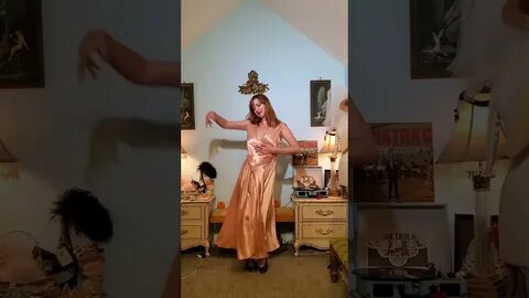 Dainty Rascal Dancing in Sheer Sexy Pinup Girl Dresses and L