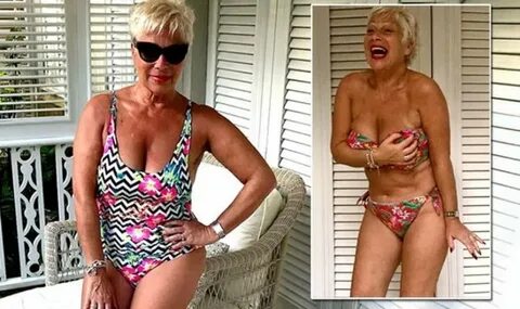 Denise Welch, 61, shows off results of her two stone weight 