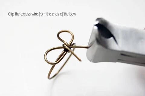 DIY // Wire Wrapped Bow Ring