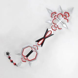 Kingdom Hearts 2 Axel Keyblade Bond of Flame Cosplay Prop fo