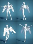 Real Fairy Poses and Expressions for Genesis 8 Female 3D Mod