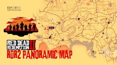 RDR2 Panoramic Map & Location Tutorial With Video Solved