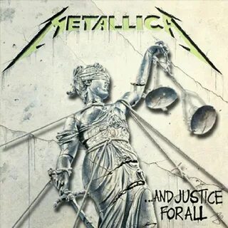 Metallica And Justice For All Album Cover - Leaky Music ♪: M