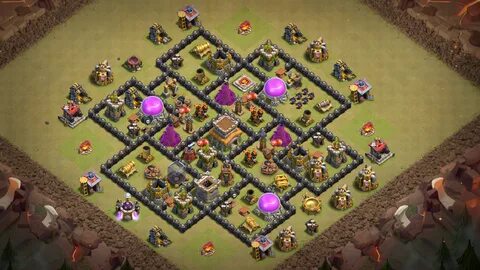 TOP Clash of Clans TH8 War Base 2018 September