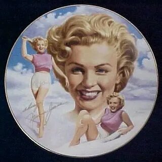 Collector Plates Marilyn Monroe at LucyStore.com