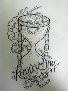 Pin by Emerald Belle Design on Timeless Hourglass tattoo, Ta