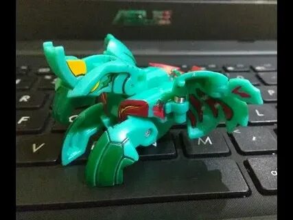 Bakugan Ventus Storm Skyress Review (custom paint) - YouTube