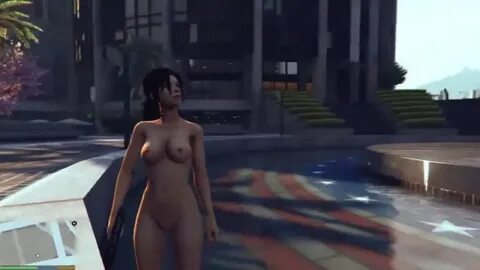Gta 5 gameplay español lara croft desnuda y sus locuras epic