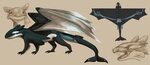 Orca Dragon Concept by Finchwing on deviantART Mythical crea