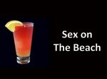 Sex on the Beach Cocktail Drink Recipe Video American Barten