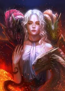 Targaryen art, Daenerys targaryen art, Fantasy art