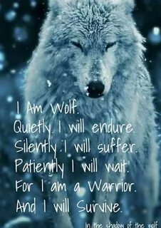 Oh yes Warrior quotes, Lone wolf quotes, Wolf quotes