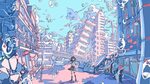 Anime Blue Aesthetic Wallpapers posted by Samantha Mercado