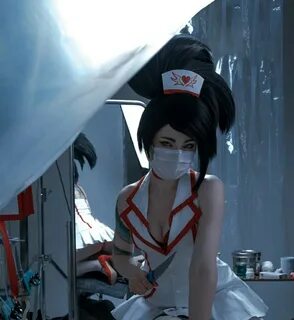 Akali Nurse set - Ari.Anna Boosty