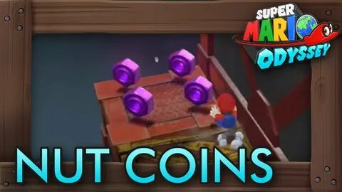 Super Mario Odyssey - All Purple Nut Coins (Wooded Kingdom) 