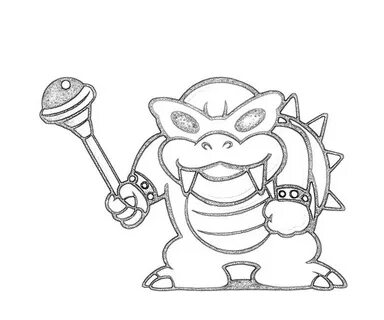 Larry Koopa Coloring Pages - Coloring Home