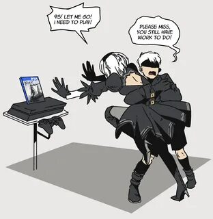 Let the Gynoid have a gaming break NieR: Automata Know Your 