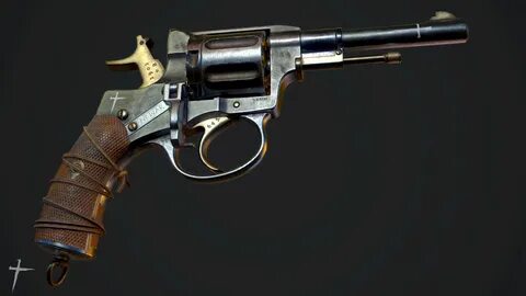 ArtStation - M1895 Nagant Revolver