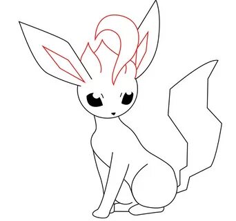 How To Draw Leafeon - Draw Central