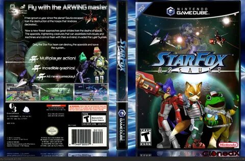 Viewing full size Starfox Assault box cover