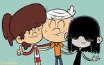 Lincoln Lynn and Lucy Loud house characters, The loud house 