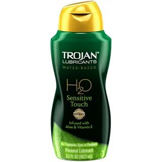 TROJAN Lubricant H2O Sensitive Touch Paraben Free Water base