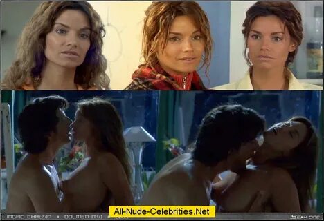 Busty Ingrid Chauvin nude captures from movies