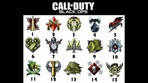 Black Ops Prestige Emblems/ Icons 1-15 - YouTube