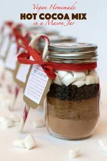 Candy jar mason jar decor hot chocolate jar Cookie jar gobli