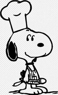 Chef Clipart - Snoopy Clipart Chef, HD Png Download - 350x57