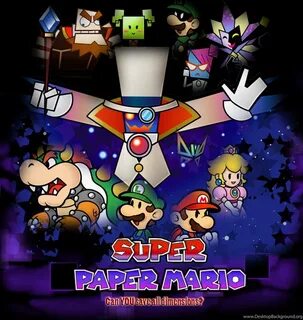 Super Paper Mario Wallpapers Wallpapers - Top Free Super Pap