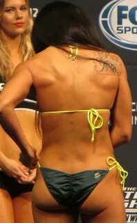 Women's revealing kits at the weigh ins (this time with pics