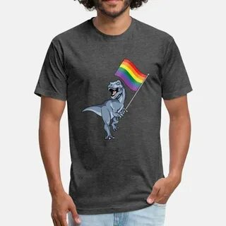 Print Slogan Rainbow Lipstick Lgbt Gay Pride T-Shirt For Men