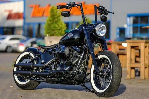 Thunderbike Black Gloss * H-D Softail Slim FLS Custom Motorc
