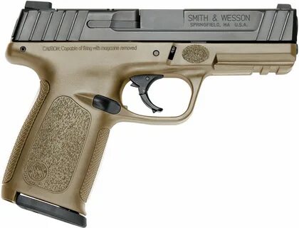 Smith & Wesson SD9 FDE 9mm Full-Sized 16-Round Pistol Academ