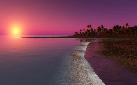 Pin by Jacqui Komschlies on mooie achtergronden Beach sunset