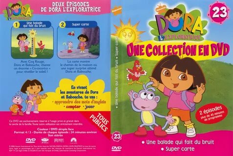 Jaquette DVD de Dora l'exploratrice vol 23 - Cinéma Passion