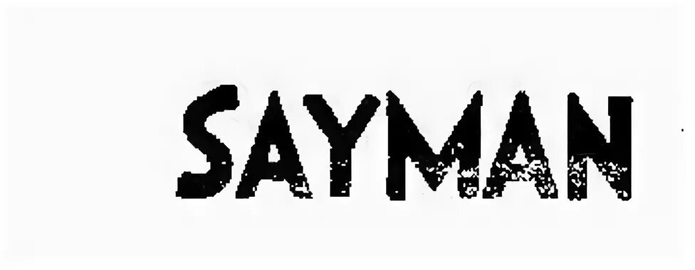 SAYMAN Trademark of MERZ INCORPORATED Serial Number: 7155796