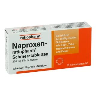Erfahrungen zu Naproxen-ratiopharm Schmerztabletten 10 Stück