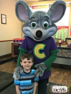Family, Food and Fun at Chuck E. Cheese's - The Joys of Boys
