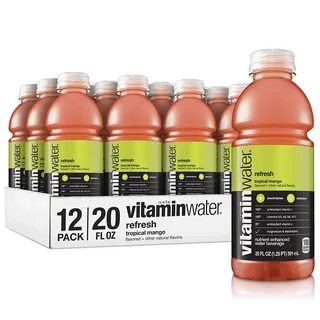 Vitaminwater Refresh Tropical Mango Super sale Flavored Elec