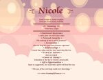 Nicole name meaning and origin - MGDVF
