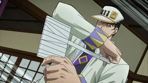 Jotaro looks at a picture Original Scene - YouTube