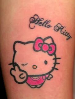 American Sweetheart Hello Kitty Tattoo - Djenne Tattoos Idea