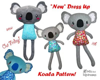 New Sewing and ITH Doll and Toy Patterns Dolls And Daydreams